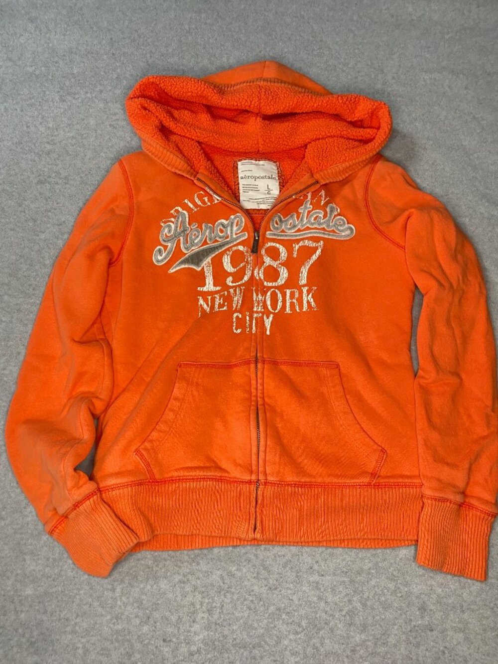 Aeropostale Full Zip Jacke Size Lg Youth